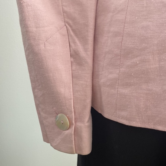 Vintage Linen Blazer by San Fransisco - Picture 8 of 12